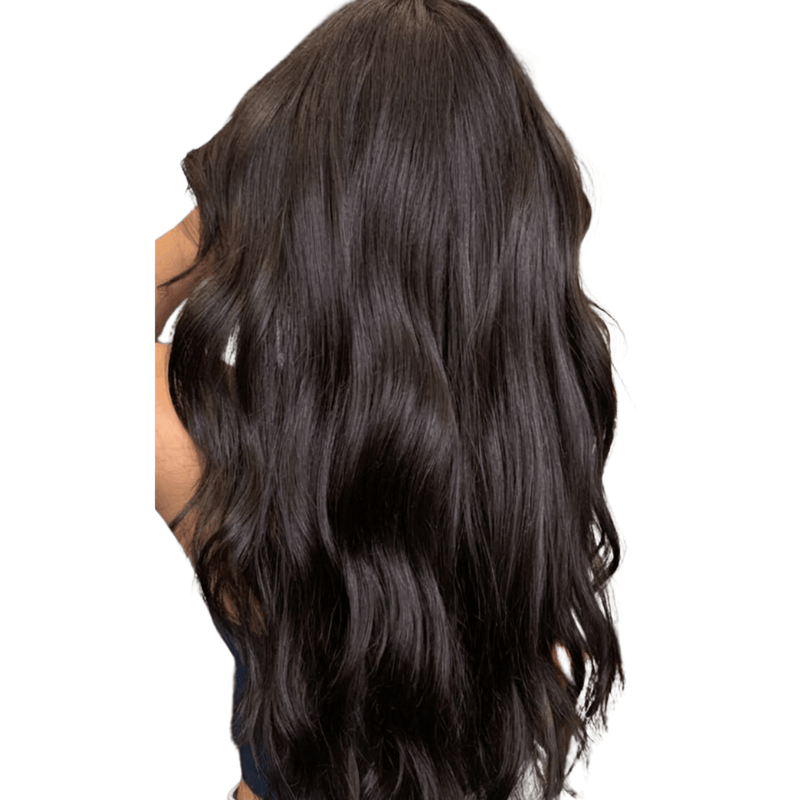 Load image into Gallery viewer, moresoo virgin human hair feather weft hair extension
