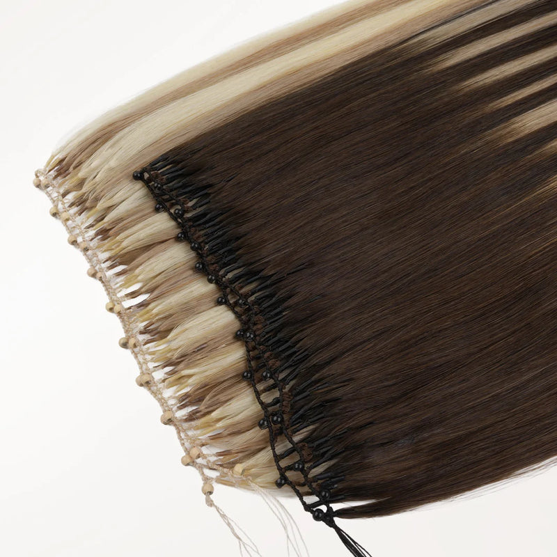 Load image into Gallery viewer, moresoo virgin hair feather weft hair

