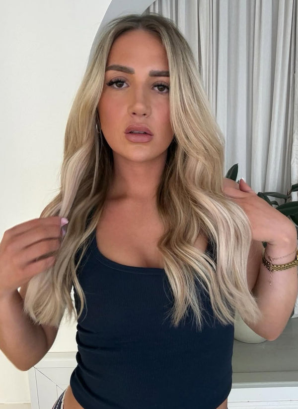 Balayage Brown Tape In Hair Extensions 100% Virgin Human Hair (#5/7/20)