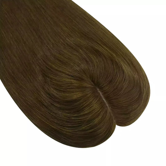 dark brown hair topper large base human hair topper 6*7inch base virgin topper short hair toppers natural hair toppers for thinning hair crown hair toppers for thin hair women hair toppers human hair hair toppers for women best human hair toppers