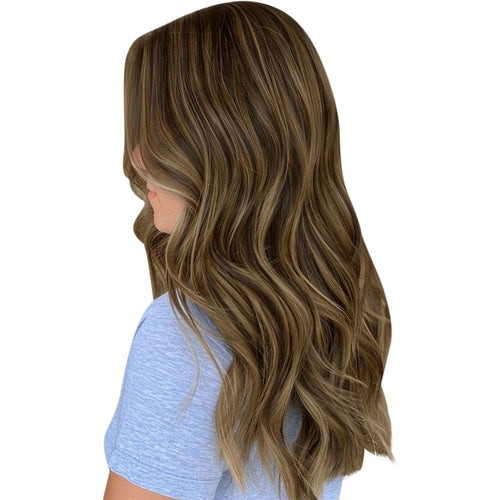 [40% Off] 100% Virgin Hair Hand Tied Weft Real Human Hair (#DU)