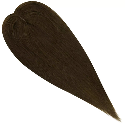 real hair topper for thinning crown virgin human hair 6"*7"inch virgin human hair topper hair topper virgin human hair Moresoo hair topper virgin human hair brown straight suitable for thinning hair hair topper hair topper for thinning crown hair topper for women human hair topper hair piece topper hair best hair topper