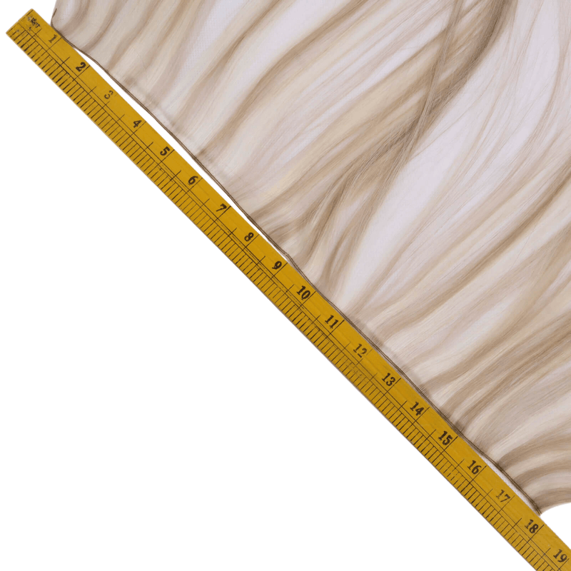 Load image into Gallery viewer, genius weft-best hair extensions for fine hair-hair extensions for short hair-invisible hair extensions for thin hair-hair extensions cost-long hair extensions-blonde hair extension-blonde-lbalayage
