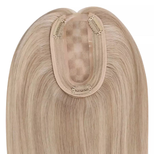 moresoo hair 100% human hair topper for woman