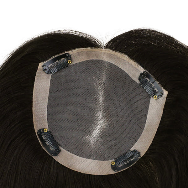 best real human hair  topper