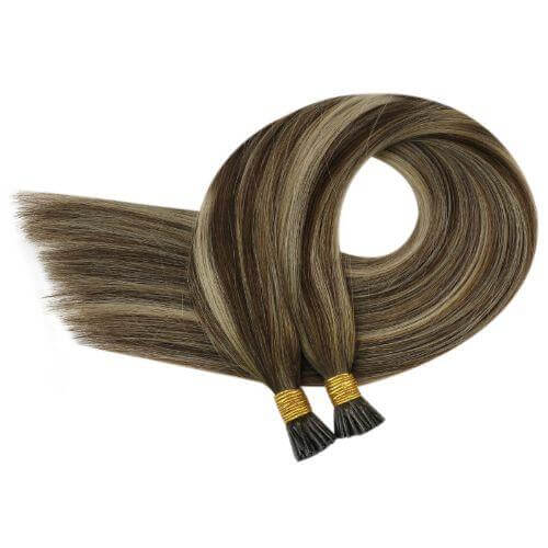 i tip hair extension human straight hair