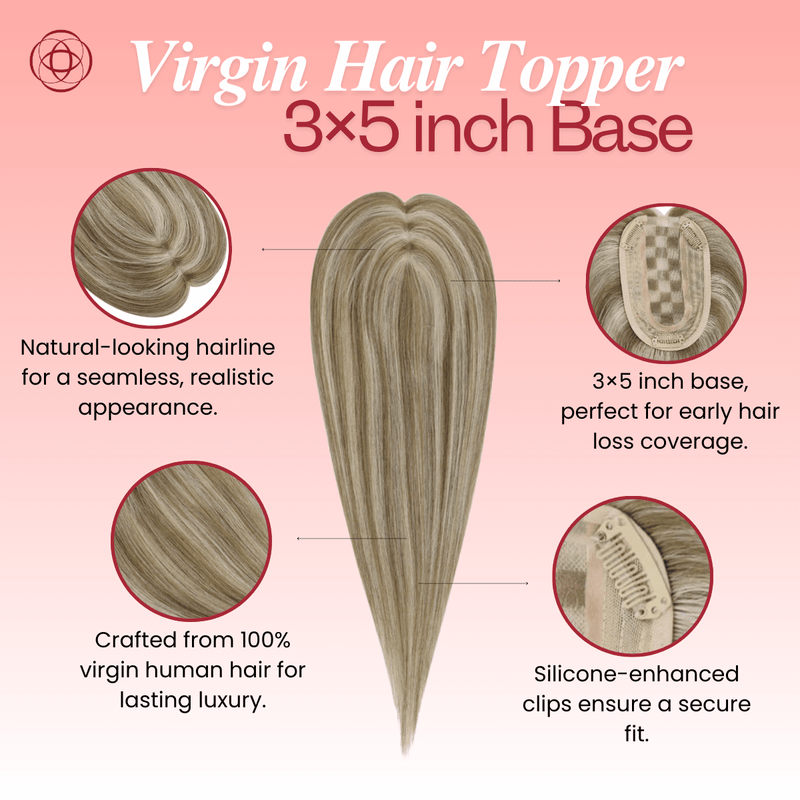 Load image into Gallery viewer, 100% real human hair-crown hair-hair crown-human hair toppers for women
