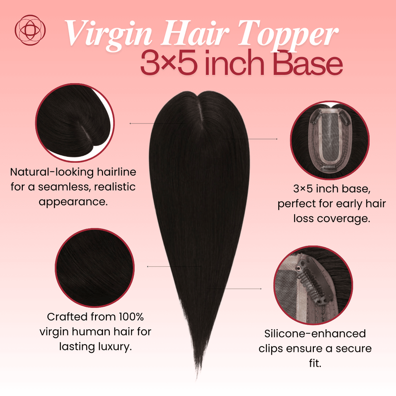 Load image into Gallery viewer, 100% real human hair-crown hair-hair crown-human hair toppers for women
