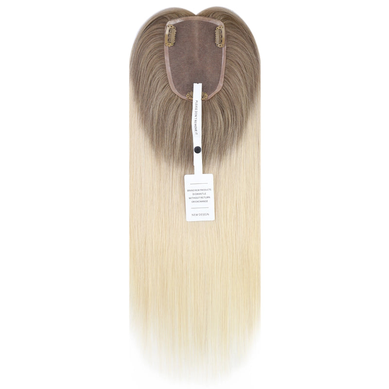 Load image into Gallery viewer, best hair topper human hair topper for thinning crown

