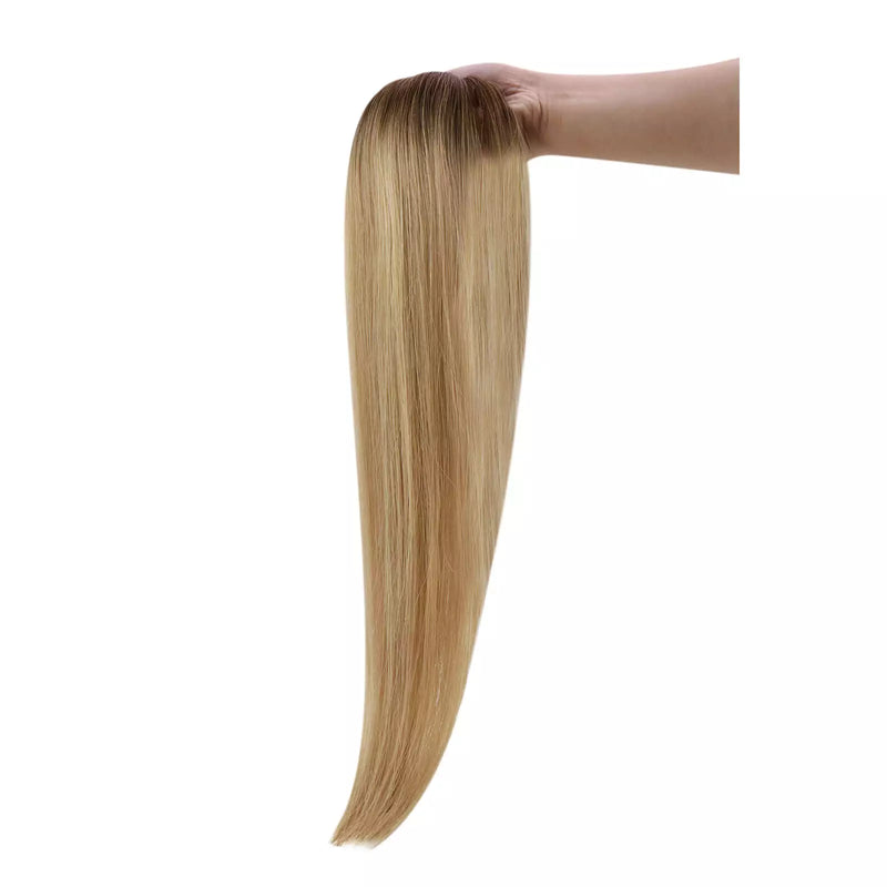 Load image into Gallery viewer, virgin hair extension tape ins straight balayage soft hair for women 10pcs 25g

