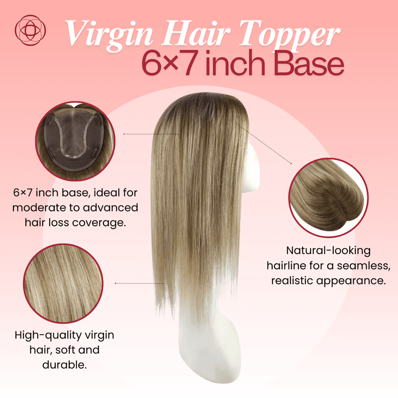Load image into Gallery viewer, women hair toppers womens hair toppers human hair hair toppers for women best human hair toppers human hair hair toppers clip in hair toppers
