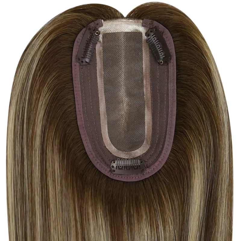 18inch hair topper human hairpiece