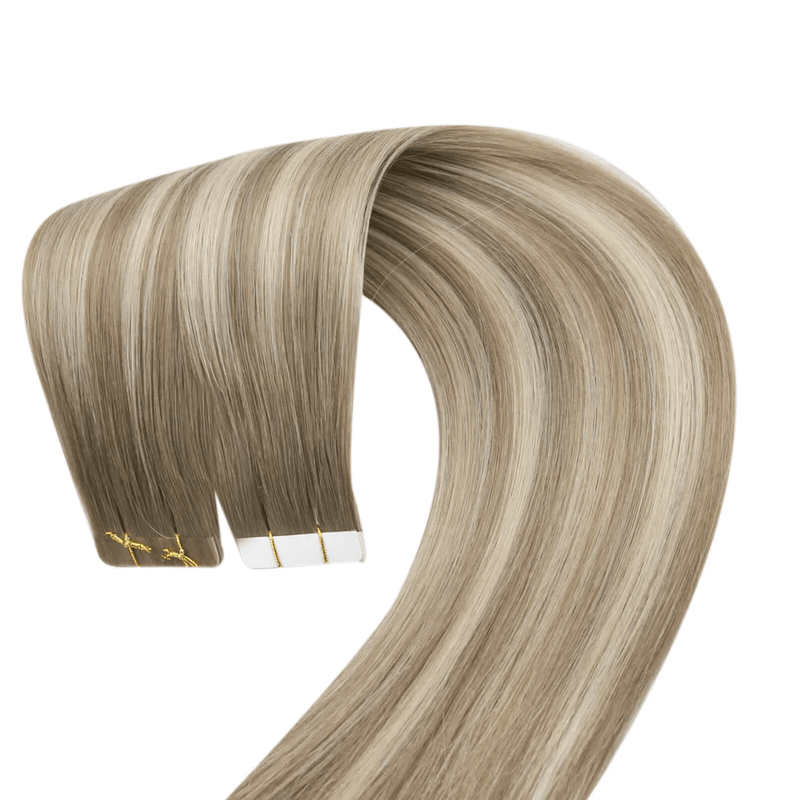 Load image into Gallery viewer, tape in extensions for blonde hair best_hair_extensions_for_fine_hair-hair_extensions_for_short_hair-invisible_hair_extensions_for_thin_hair-hair_extensions_cost-long_hair_extensions
