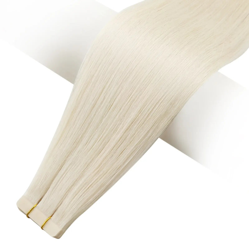Load image into Gallery viewer, straight hair blonde human hair-how much are hair extensions-how much do hair extensions cost-real hair extensions-how long do hair extensions last-hair extensions before and after
