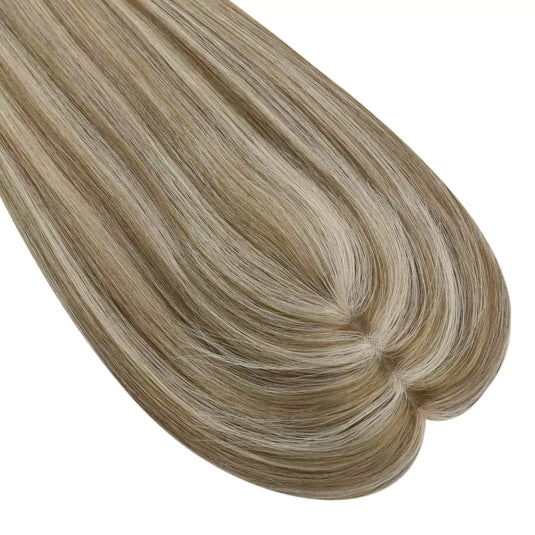 moresoo hair topper add length and volume for hair loss