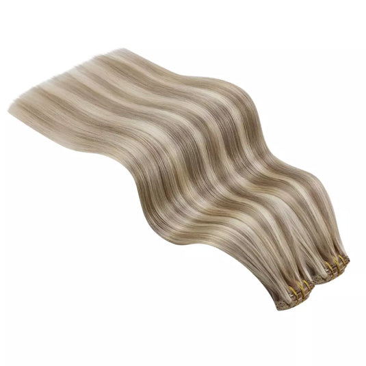 hair clips human hair clip in extensions straight clip in extension blonde hair