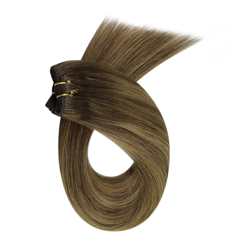 Load image into Gallery viewer, hair weft bundles human soft hair-real human hair extensions-how do hair extensions work-extensions for thin hair-babe hair extensions-extensions for short hair
