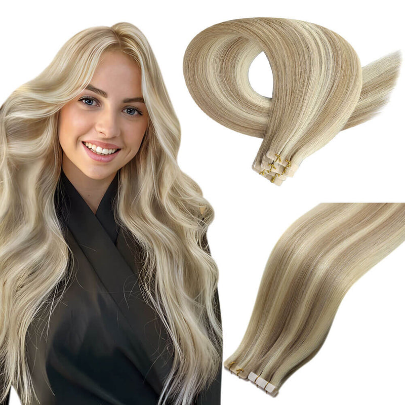 Invisible and Safe tape in hair
