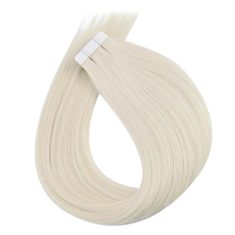Load image into Gallery viewer, straight hair blonde human hair-how much are hair extensions-how much do hair extensions cost-real hair extensions-how long do hair extensions last-hair extensions before and after
