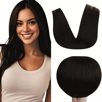 weft hair extensions human hair-balayage on brown hair-brown hair balayage-balayage on dark brown hair-blonde balayage on brown hair