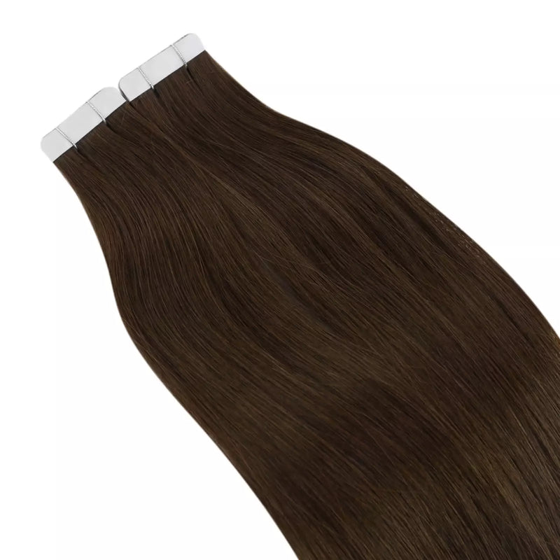 Load image into Gallery viewer, Best quality human hair full cuticle human hair Injection tape in hair real seamless tape in hair tape ins regular tape in hair lasting one year hair
