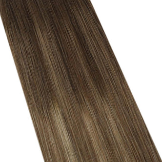 flat and natural like your own hair
