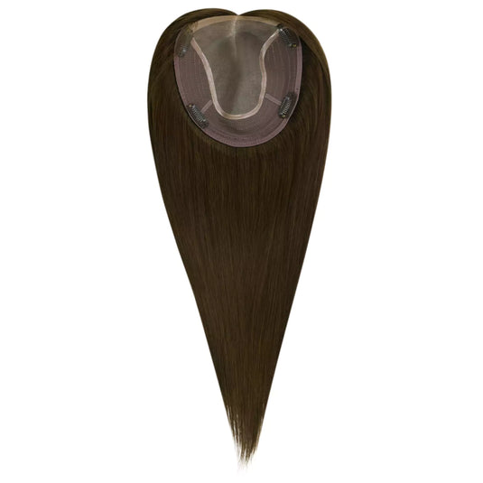 real human hair topper custom hair topper 18inch female hair topper for thinning crown natural and soft hairpiece hair topper hair topper for thinning crown hair topper for women human hair topper hair piece topper hair best hair topper hair topper women real hair topper hair extensions hair topper for thinning hair