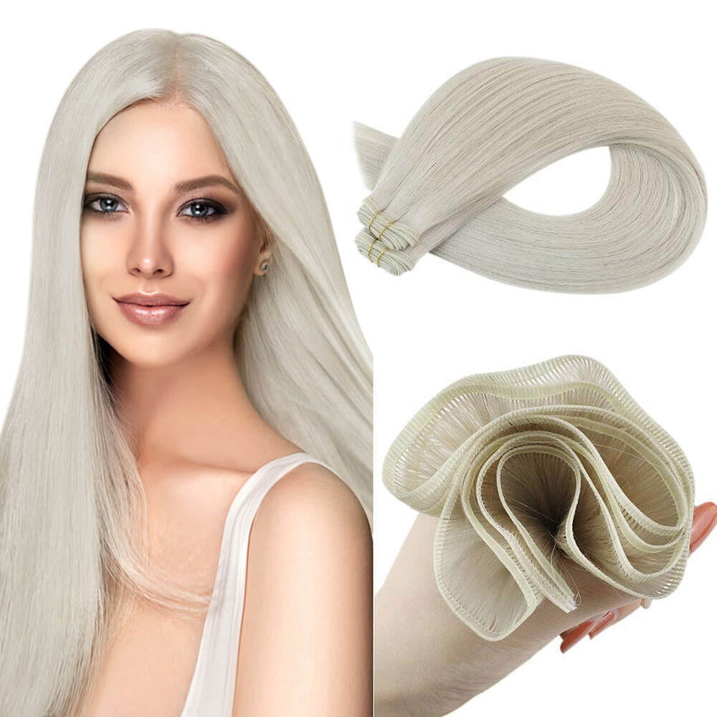Virgin hair weft bundle human hair extensions add you hair length and give you a natural look.