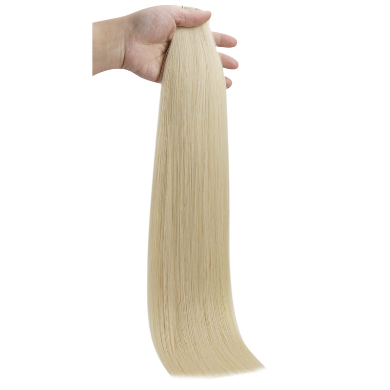 blonde weft hair extensions virgin bundles