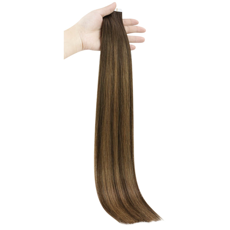 Load image into Gallery viewer, Top quality Brazilian Virgin Hair tape ins-Tape-In-Adhesive-Human-Hair-Extensions-PU-Skin-Weft-10A-Virgin-Human-Hair-20-Inch-Invisible-Natural-Tape-Extensions

