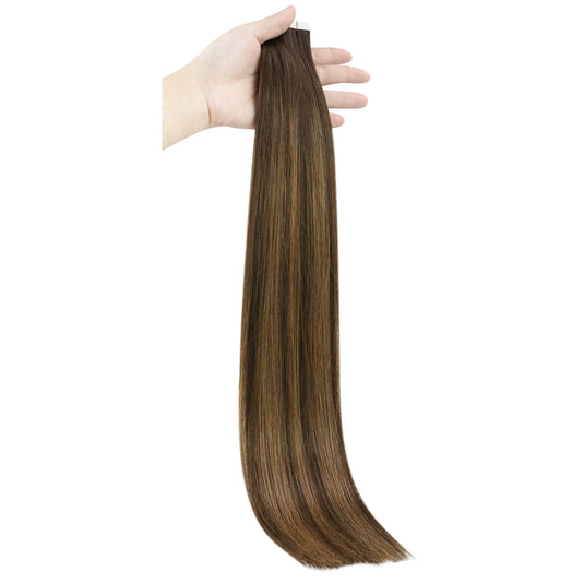 Top quality Brazilian Virgin Hair tape ins-Tape-In-Adhesive-Human-Hair-Extensions-PU-Skin-Weft-10A-Virgin-Human-Hair-20-Inch-Invisible-Natural-Tape-Extensions
