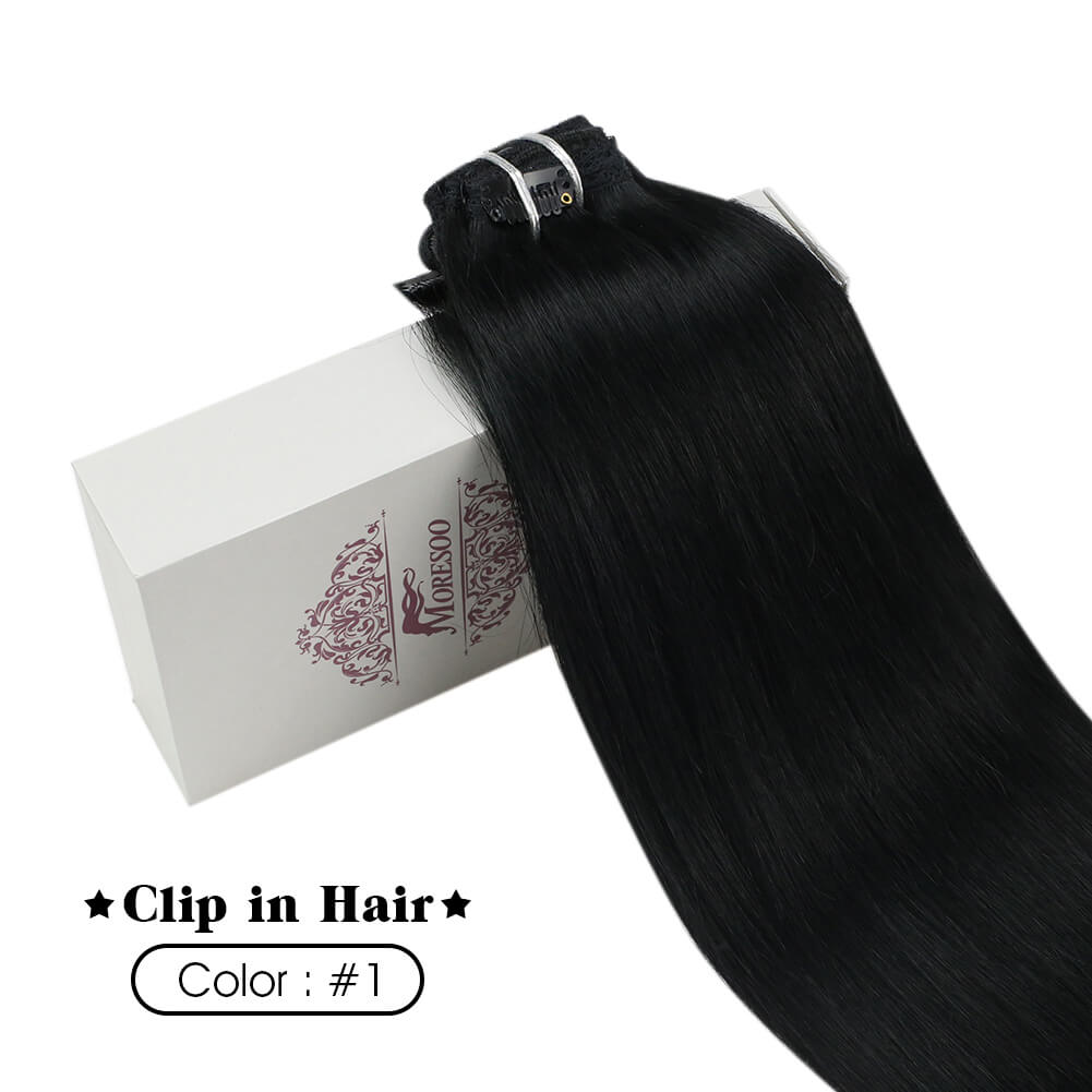 100% Real Human Remy Hair Soft Natural Extension