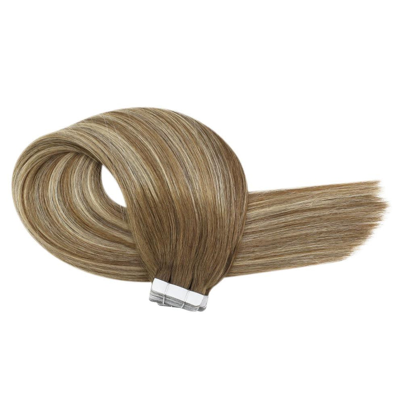 remy human hair extensions tape in