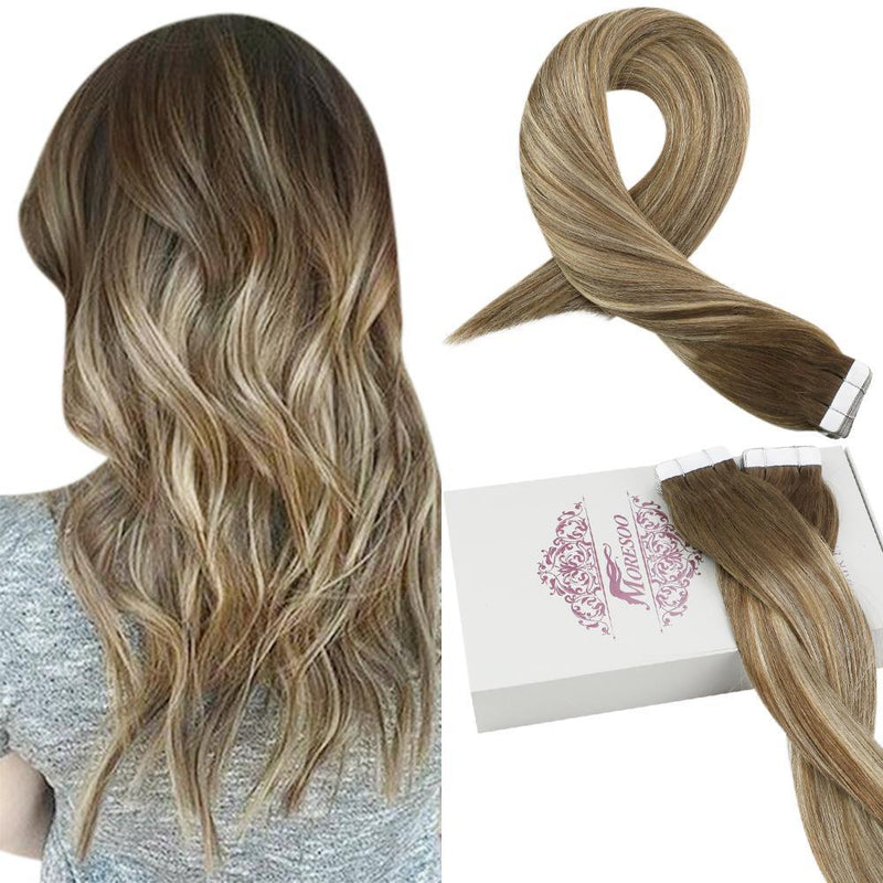 human hair invisible extensions