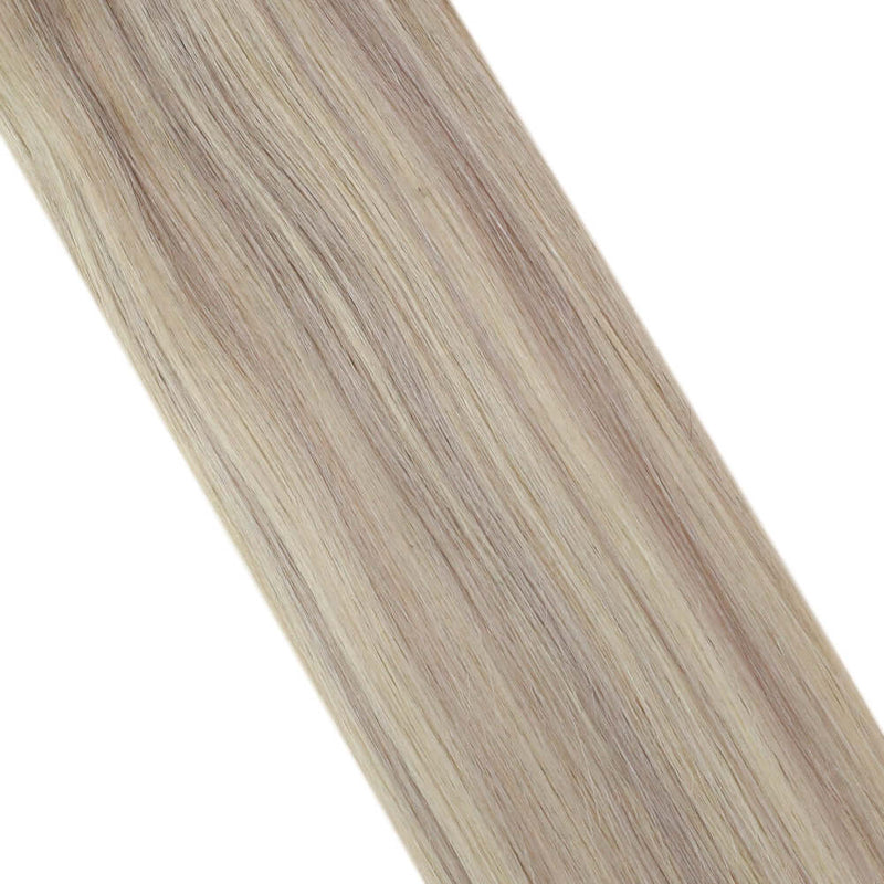 Straight Clip In Hair Extension Blonde Color