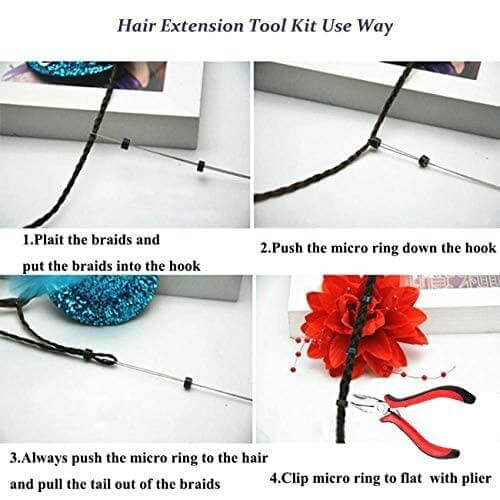 hair extension tool kit use way