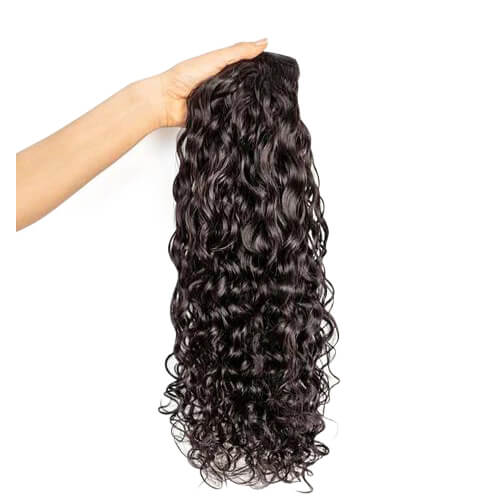 clip in curly hair