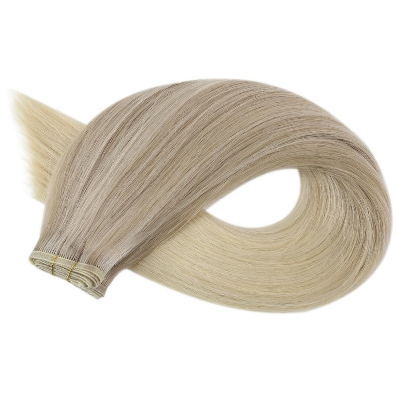 Load image into Gallery viewer, virgin human hair weft-hair extensions for thin hair-how much are hair extensions-human hair extensions-real hair extensions-weft sew in hair extensions

