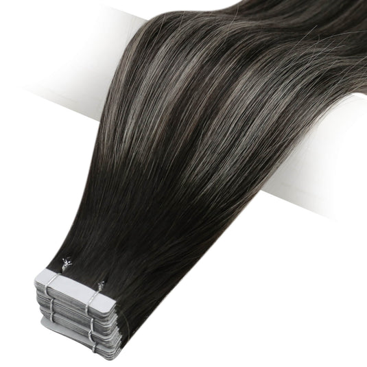 human hair extensions virgin straight white blonde hair extension tape ins human great quality and soft