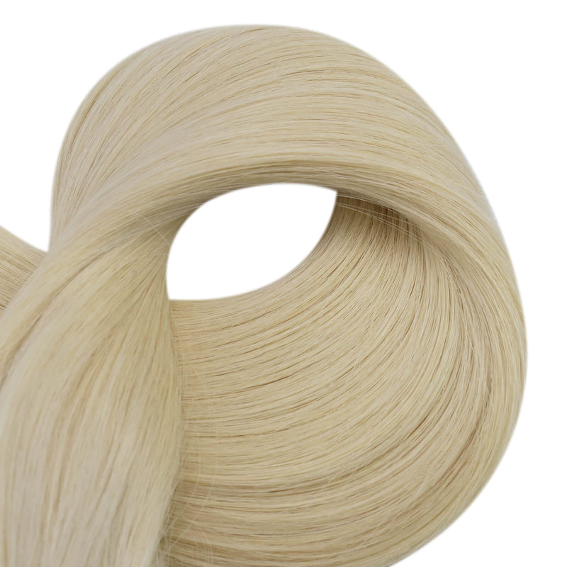 Load image into Gallery viewer, straight and soft human hair weft-best hair extensions-hair extensions for thin hair-human hair weft bundles blonde hair
