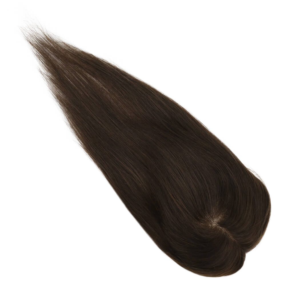 brown hair topper