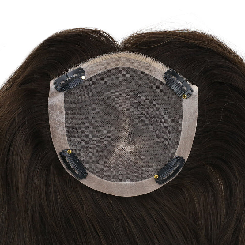 remy human hair topper