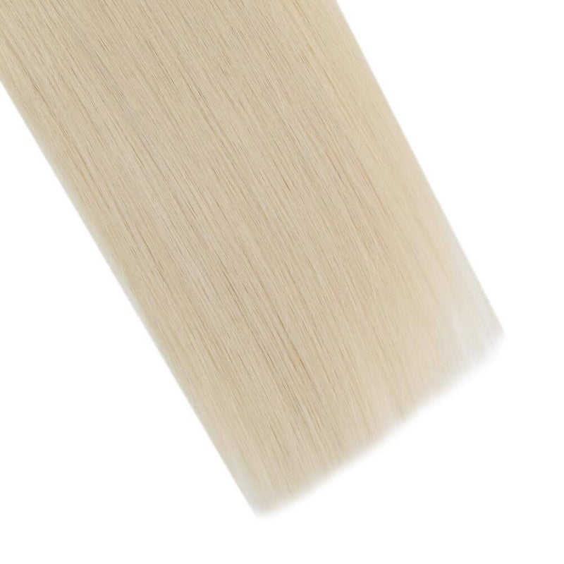 Load image into Gallery viewer, 20-inch creamy blonde hair extensions, creamy blonde invisible tape in, 16-inch creamy blonde hair tape in, high-quality creamy blonde tape in extensions, seamless creamy blonde extensions, 24-inch creamy blonde tape in, smooth creamy blonde tape in hair, creamy blonde hair for tape in extensions
