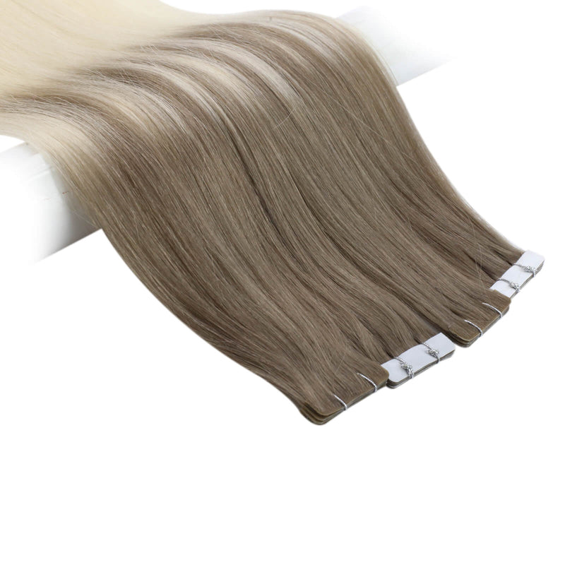 virgin hair tape in extensions