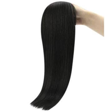 virgin machine weft natural black hair bundles