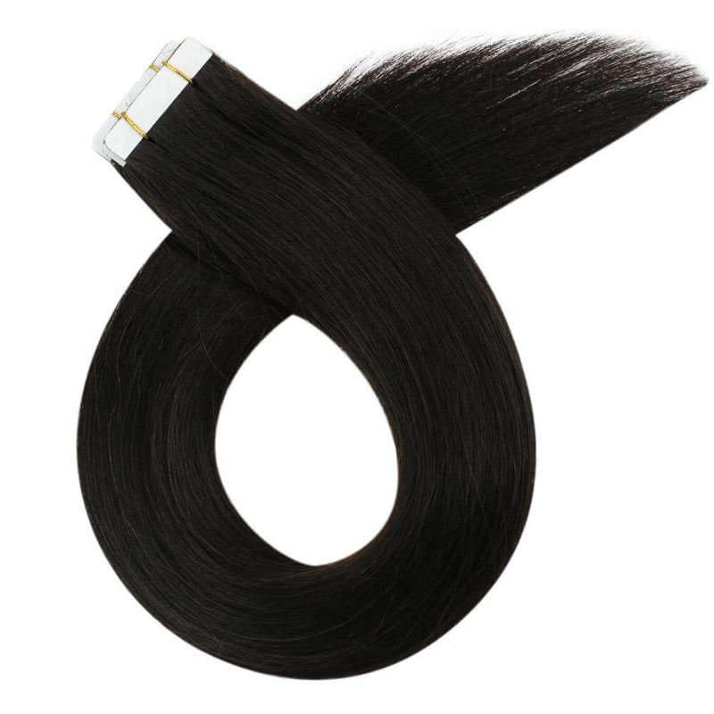 black hair 24inch virgin hair