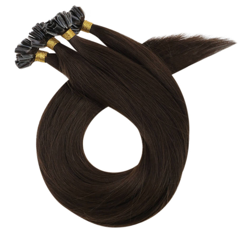 Load image into Gallery viewer, u tip straight hair extensions
