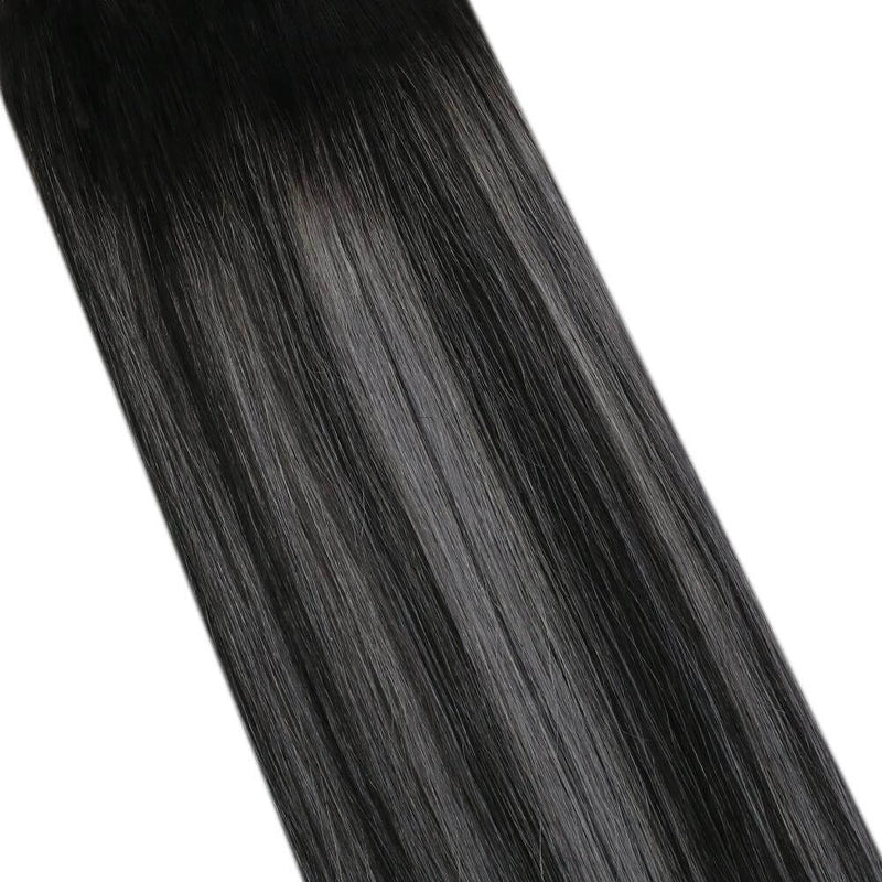 100% Real Human Remy Hair Soft Natural Extension