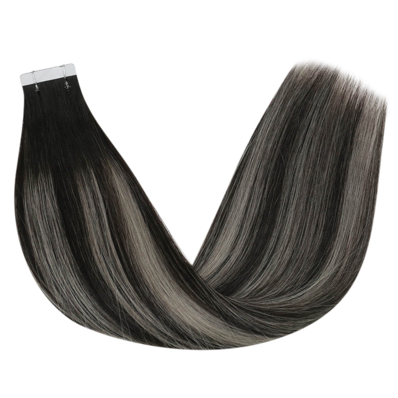 Load image into Gallery viewer, real hair extensions tape ins long tape hair extensions permanent hair extensions best hair extensions for fine hair
