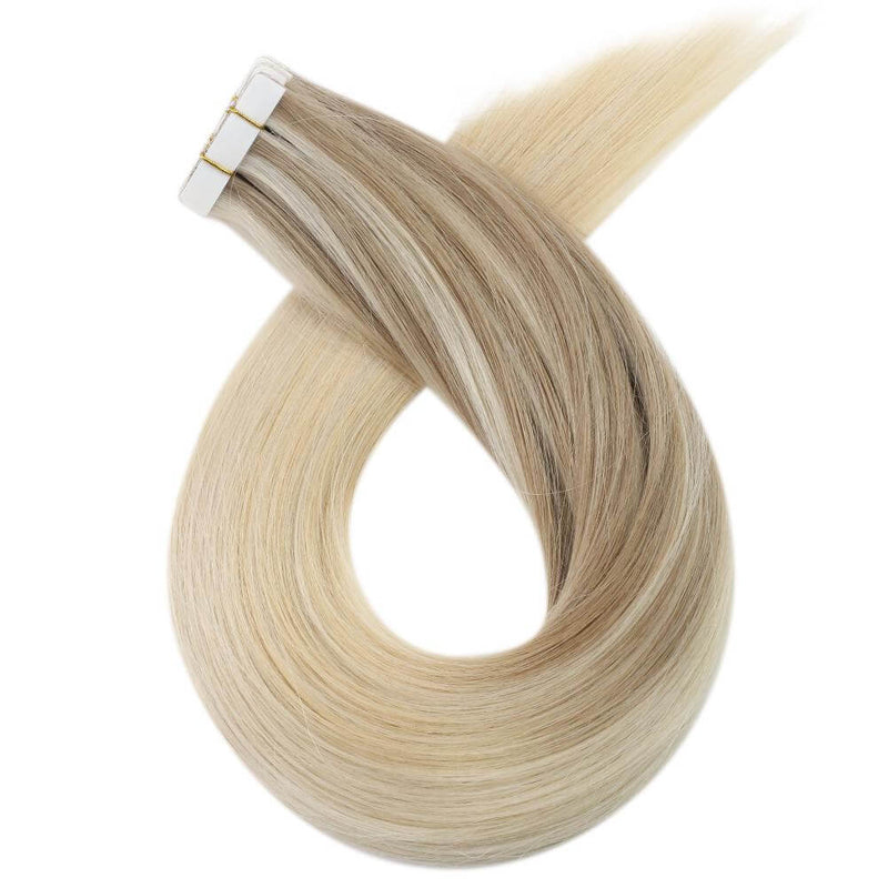 24inch balayage  hair tape ins